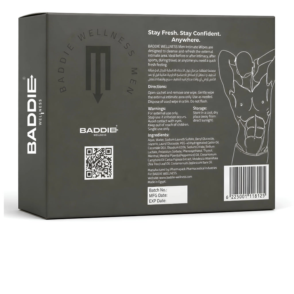 Baddie Men's Intimate Wipes