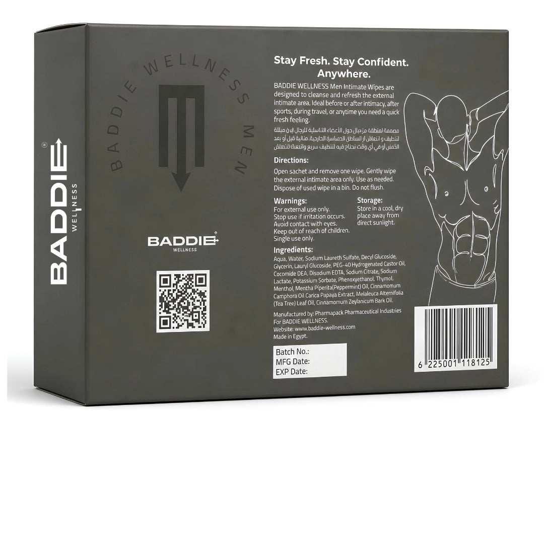 Baddie Men's Intimate Wipes