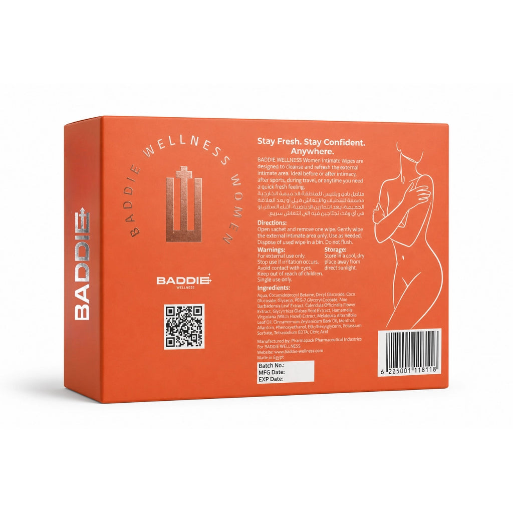Baddie Women's Intimate Wipes
